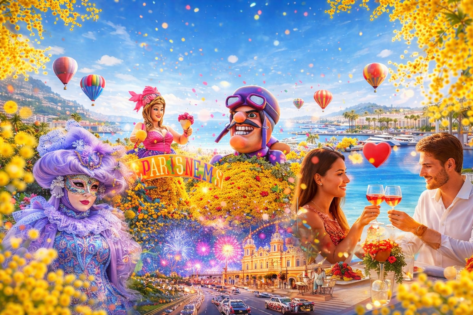 Februar an der Côte d’Azur: Veranstaltungen und Festivals